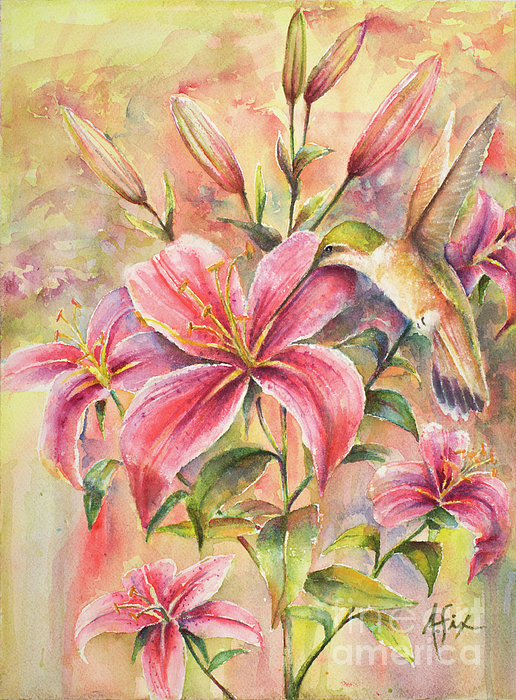 Attractive Fragrance Painting